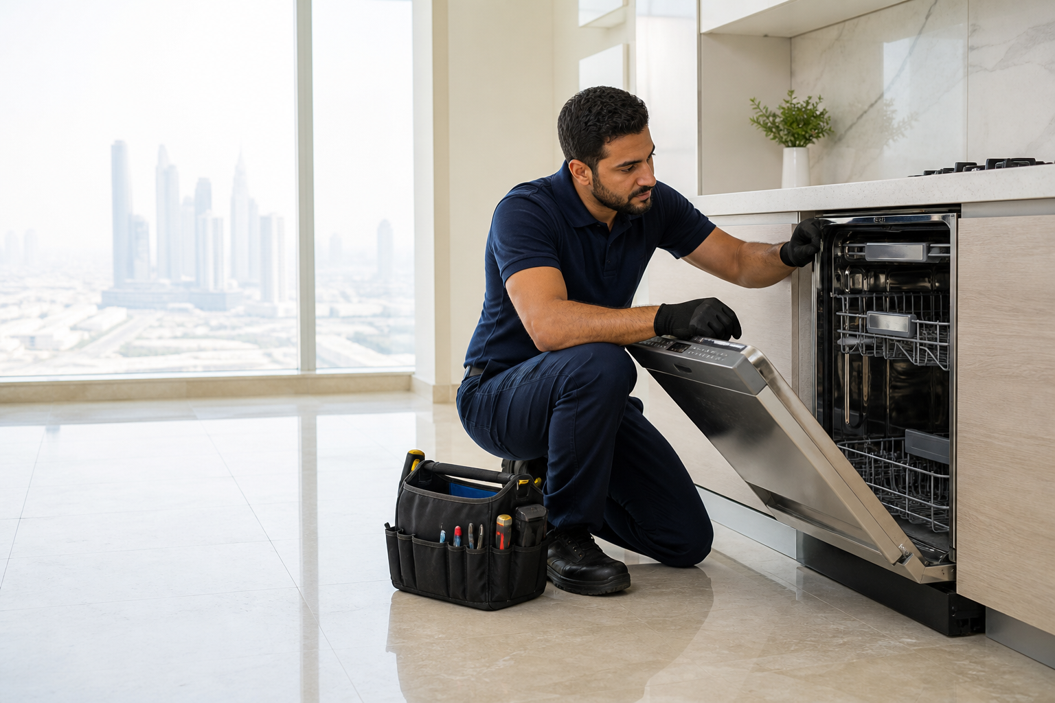 Bosch dishwasher fault and repair guide illustration