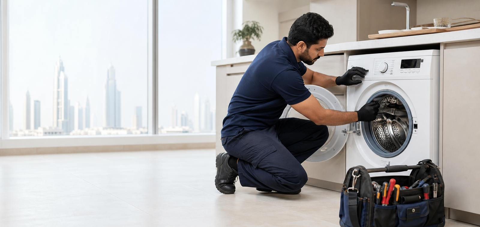 Bosch washing machine fault and repair guide illustration